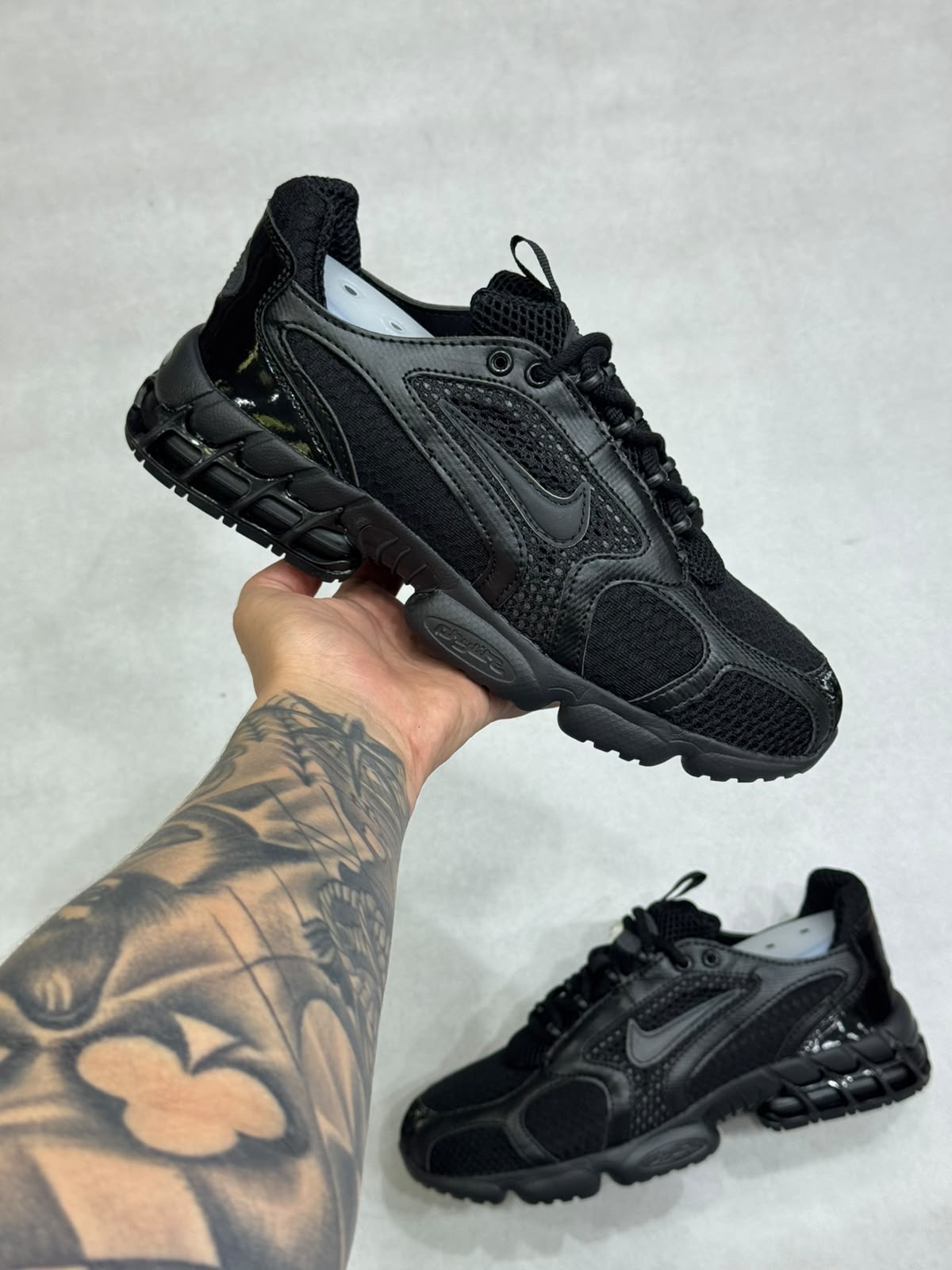 Tênis Nike Air Zoom Spiridon Cage 2 'Triple Black'