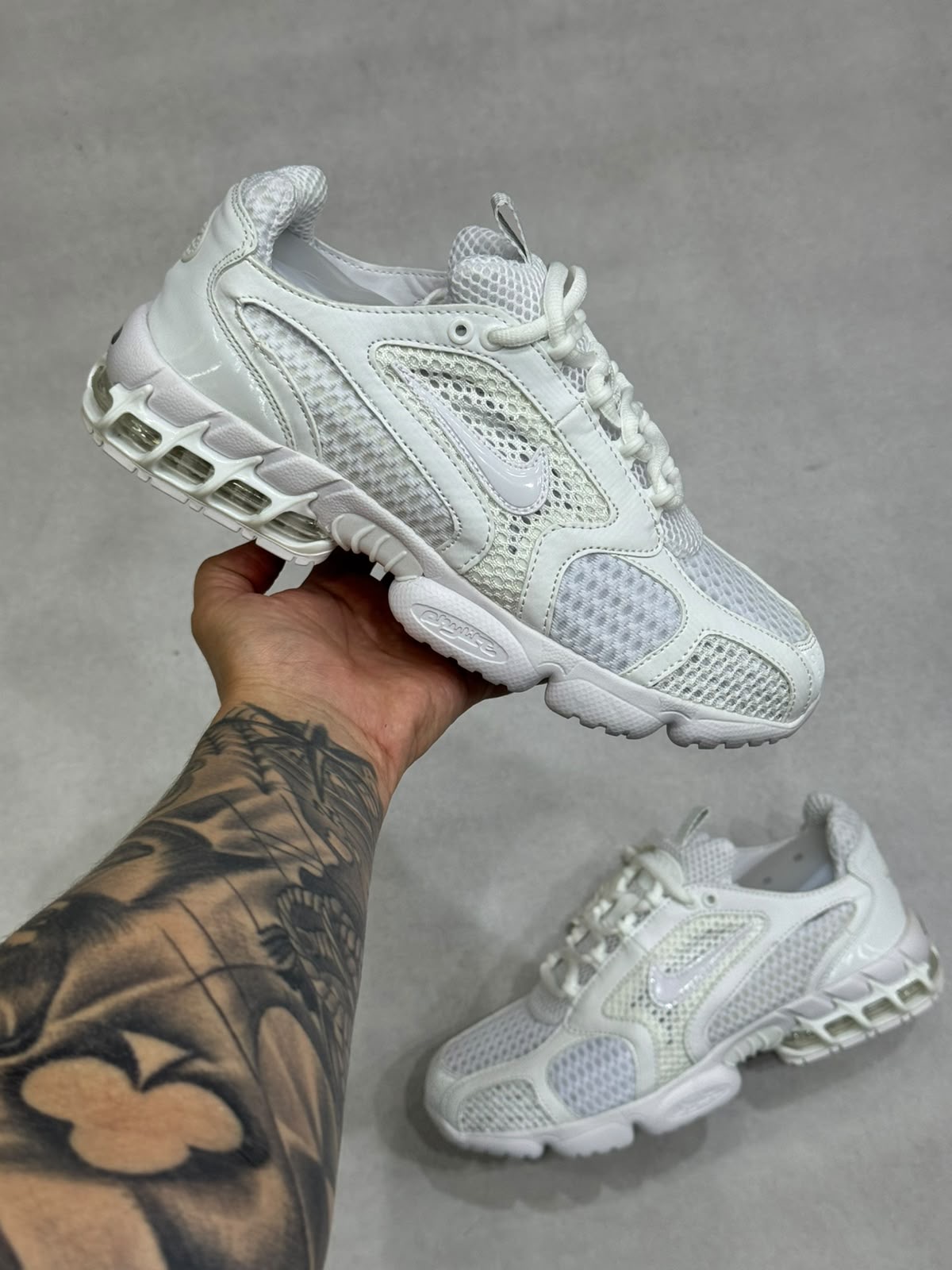 Tênis Nike Air Zoom Spiridon Cage 2 'Triple White'